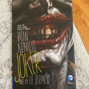 Hardcover dc comic joker brand new